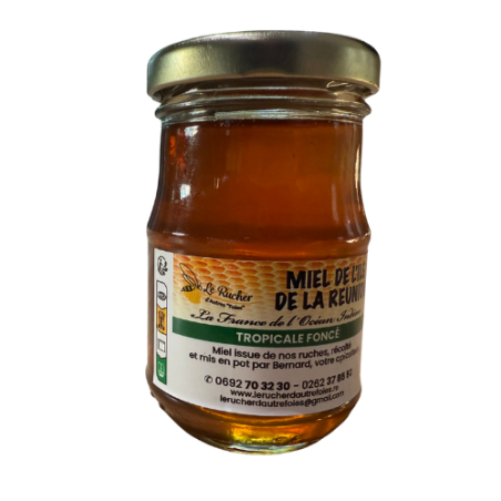 Miel Tropical Foncé – Miel Artisanal Corsé de La Réunion | Les Ruchers d’Autre Foies  | MELGA.FR