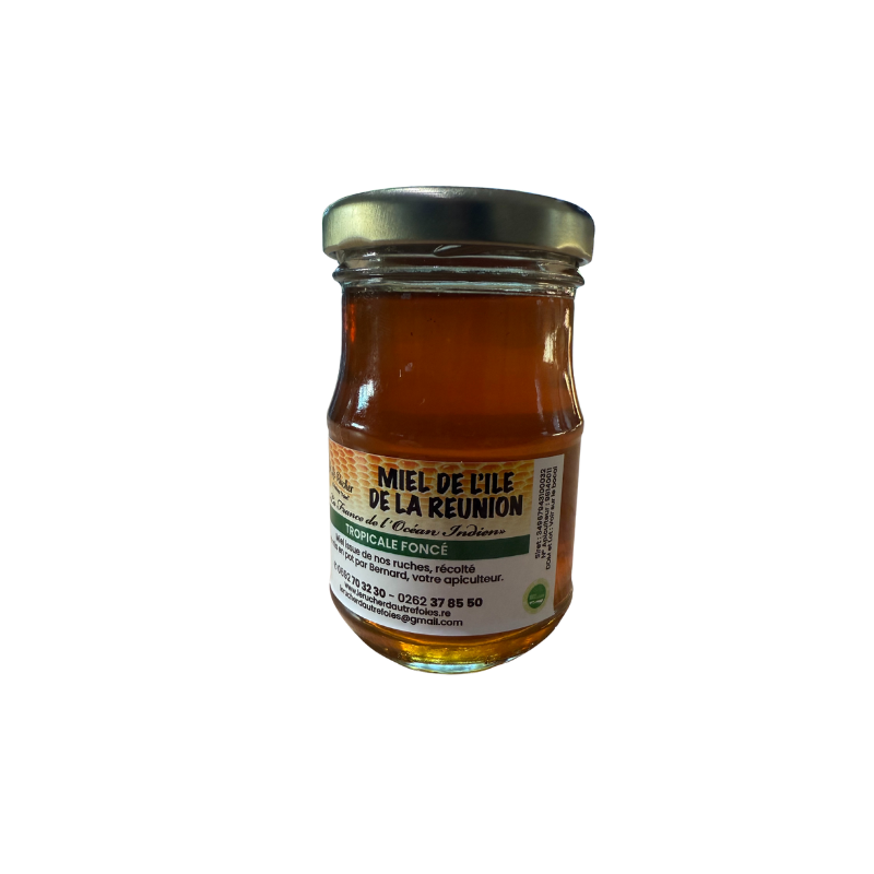 Miel Tropical Foncé – Miel Artisanal Corsé de La Réunion | Les Ruchers d’Autre Foies  | MELGA.FR