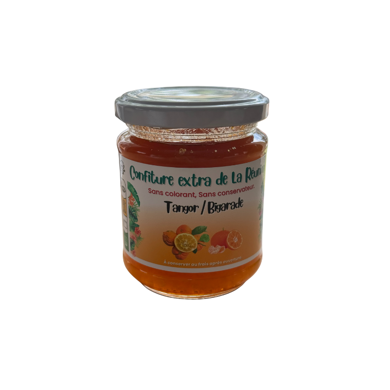 Confiture Extra Tangor Bigarade – Confiture Artisanale aux Agrumes | Saveur & Tradition Lontan | MELGA.FR