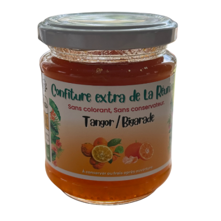 Confiture Extra Tangor Bigarade – Confiture Artisanale aux Agrumes | Saveur & Tradition Lontan | MELGA.FR