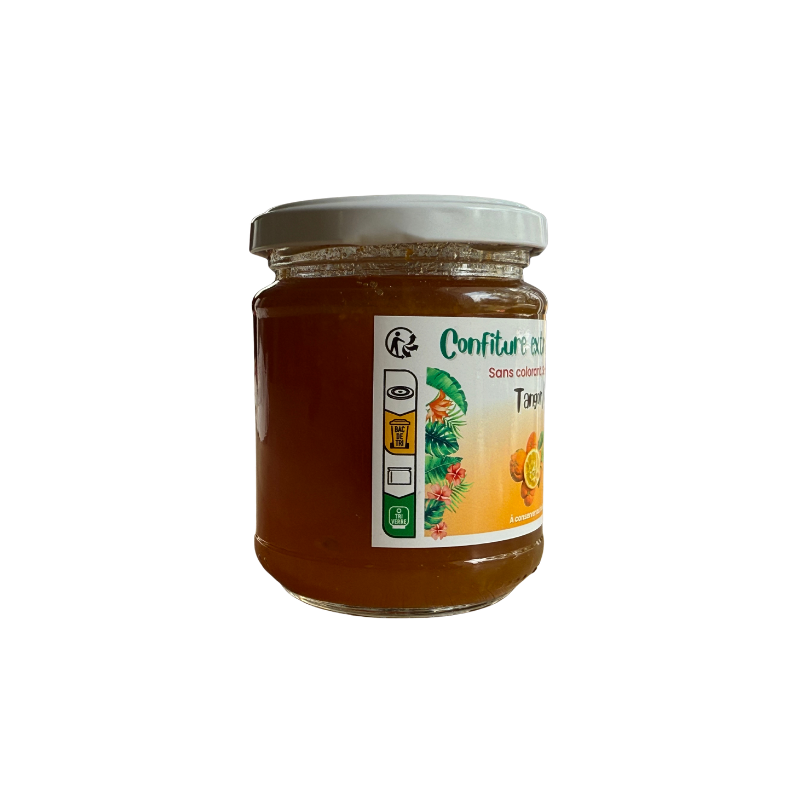 Confiture Extra Tangor Bigarade – Confiture Artisanale aux Agrumes | Saveur & Tradition Lontan | MELGA.FR