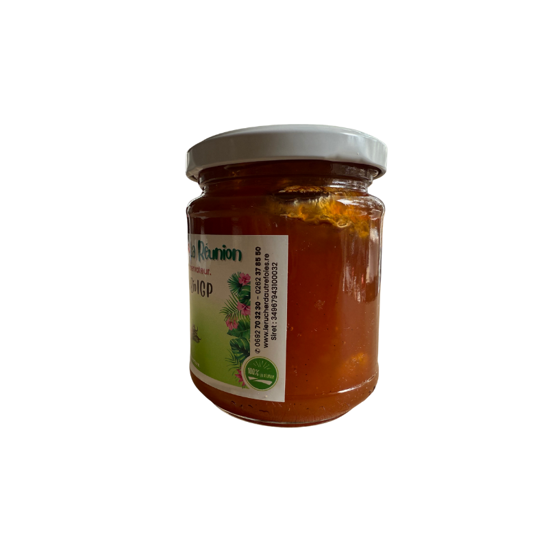 Confiture Extra Papaye Vanille BIO – Confiture Artisanale Bio | Saveur & Tradition Lontan | Le Rucher d’Autre Foies