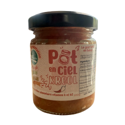 Achard Papaye Pimentée lactofermenté – Pot en Ciel Kréol | Saveurs créoles & probiotiques | MELGA.FR