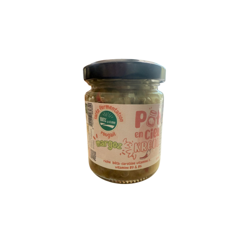 Rougail Margoze lactofermenté – Pot en Ciel Kréol | Probiotiques & saveurs Réunionnaises | MELGA.FR