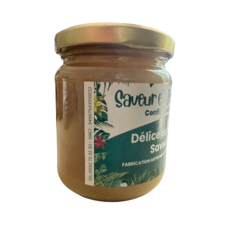 Confiture Extra Patate Douce Anisette – Confiture Artisanale Créative | Saveur & Tradition Lontan | Le Rucher d’Autre Foies